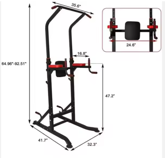 Multi-Function Pull Up Bar